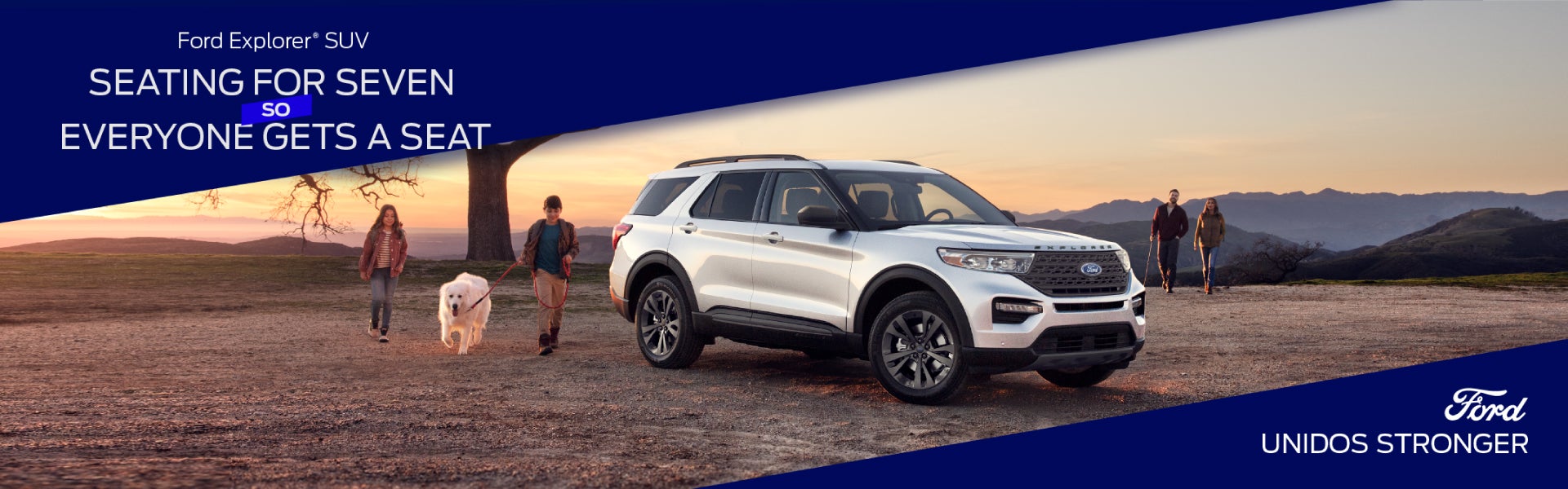 Ford Explorer® SUV – Visalia Ford is Unidos Stronger