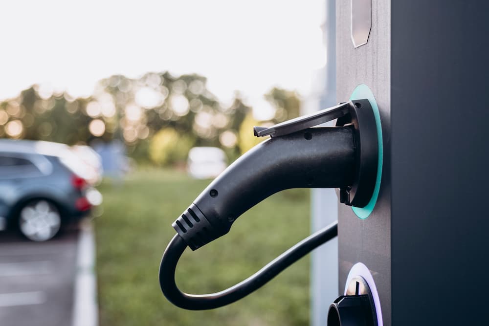 electric charging vehicle