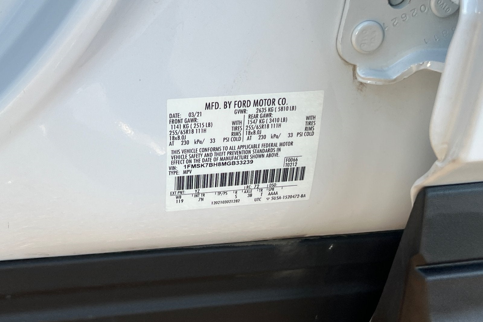 2021 Ford Explorer Base