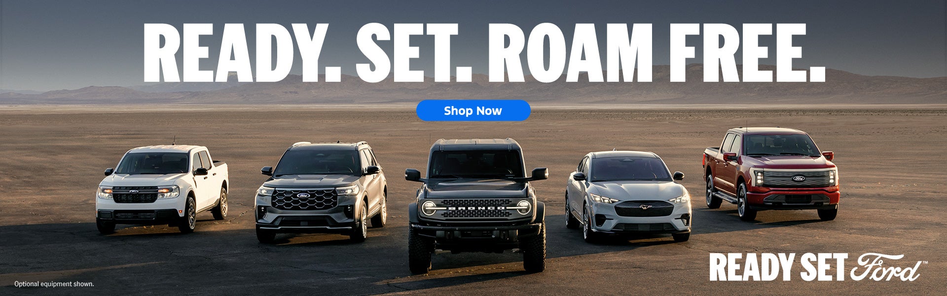 Ready. Set. Road Free. At Visalia Ford!