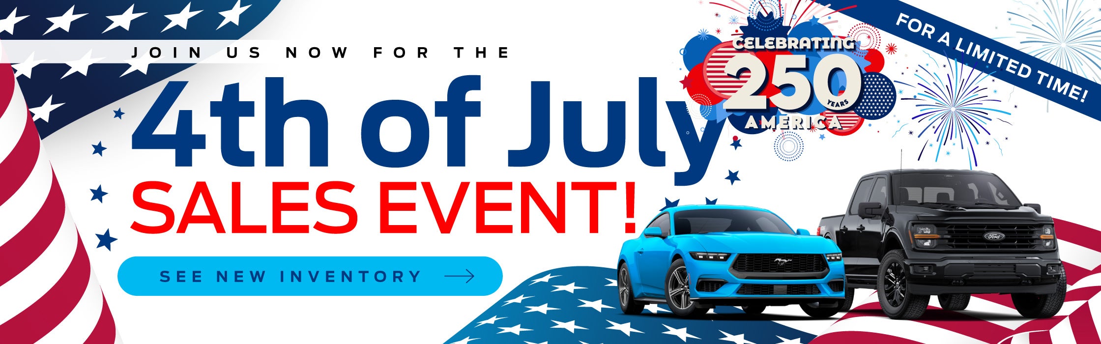 4th of July Sales Event